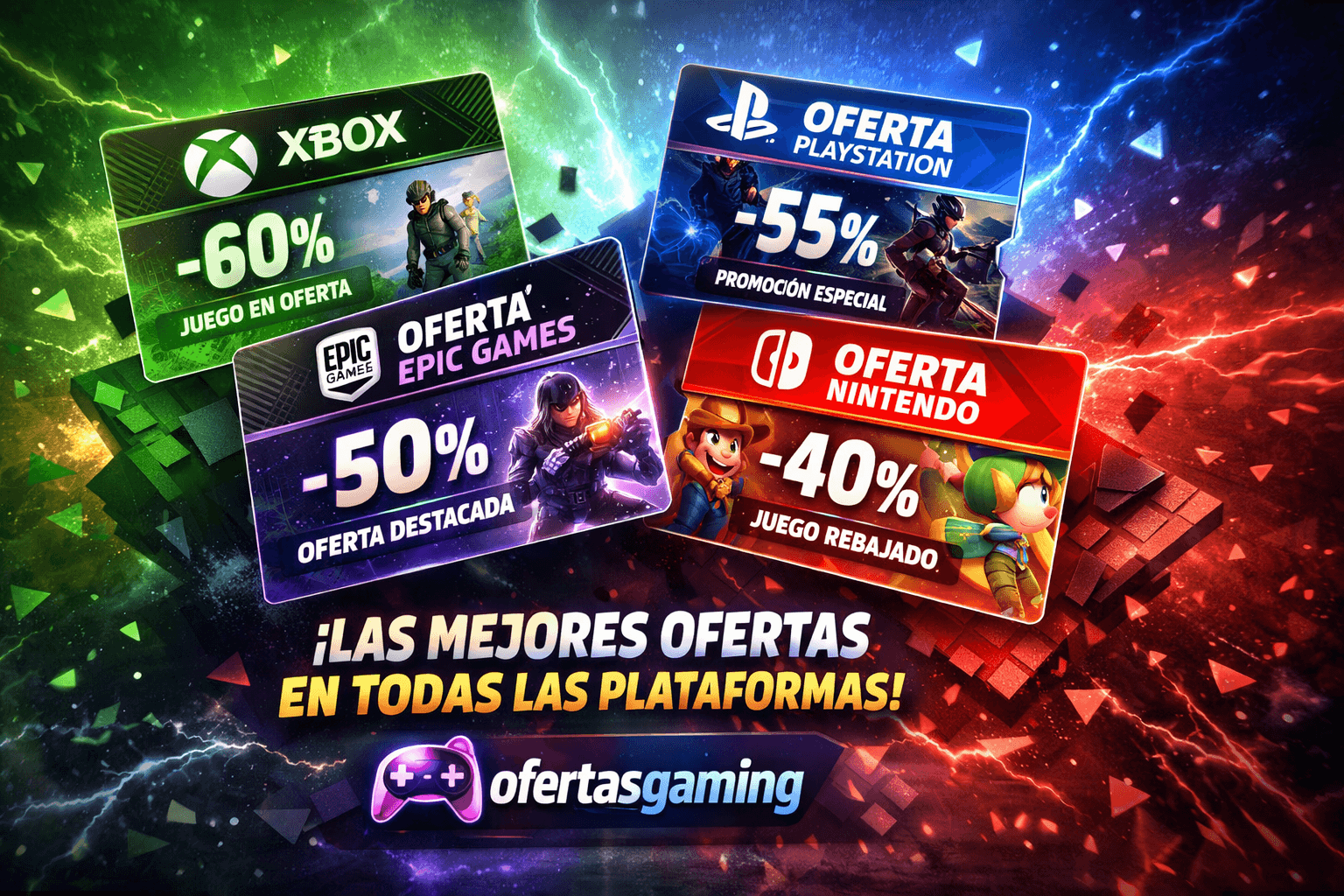 Recarga tus plataformas favoritas al mejor precio.