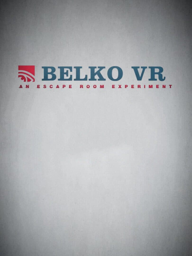 Belko VR: An Escape Room Experiment