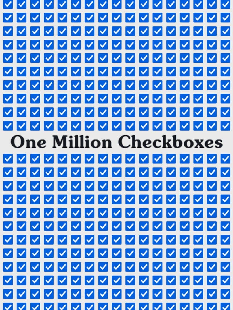One Million Checkboxes
