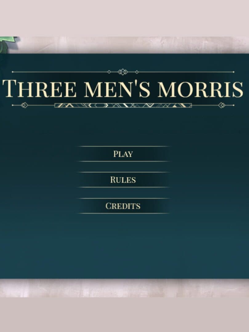 Three Men's Morris