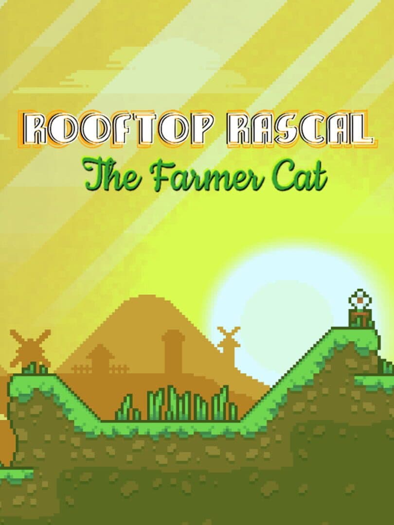 Rooftop Rascal: The Farmer Cat