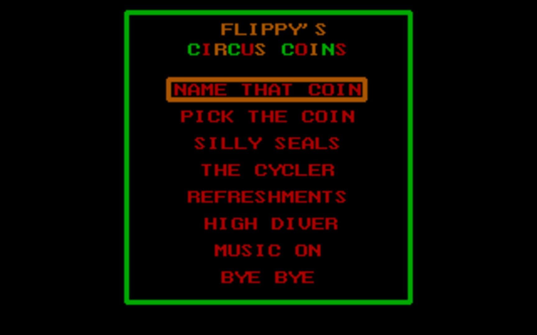 Flippy's Circus Coins