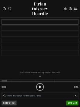 Etrian Odyssey Heardle