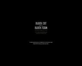 Black Cat in a Black Room