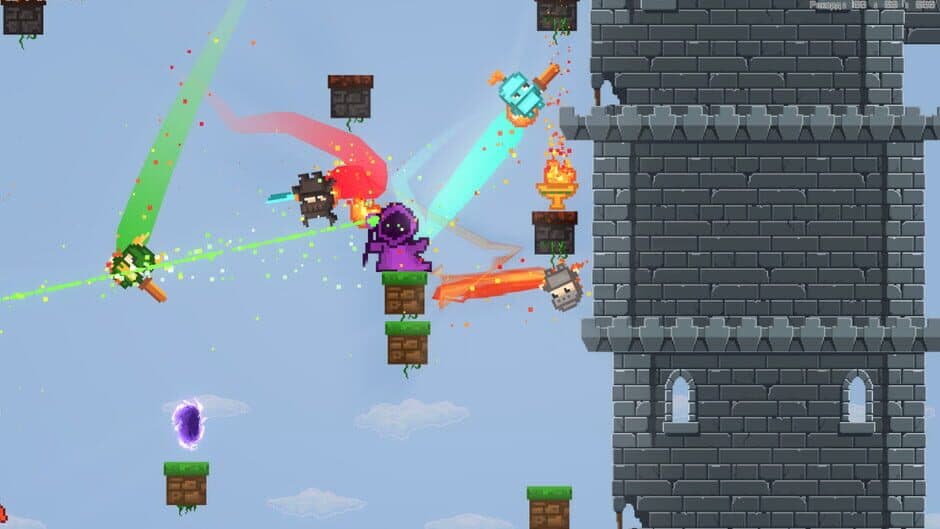 Flaming Pixels screenshot