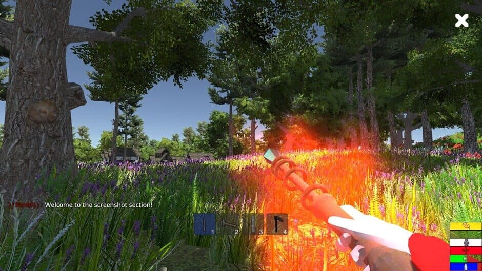 Undarkened screenshot