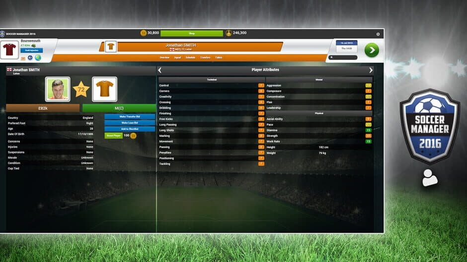 Soccer Manager screenshot