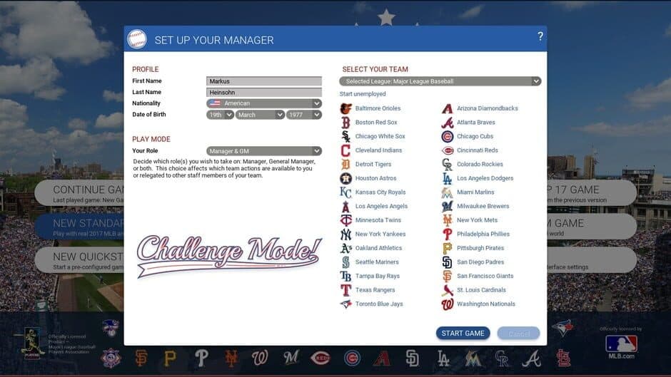 Out of the Park Baseball 18 screenshot