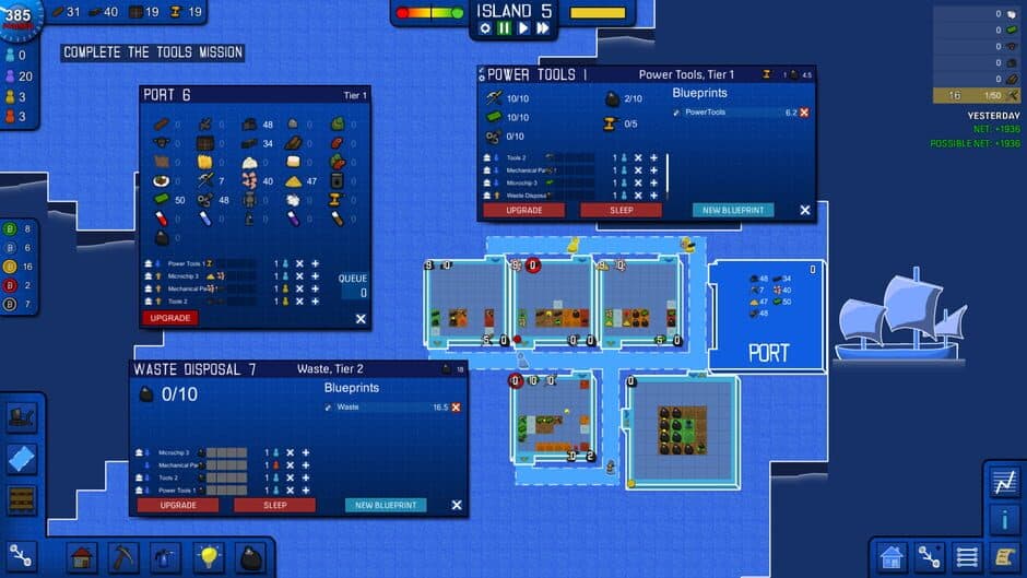 Blueprint Tycoon screenshot