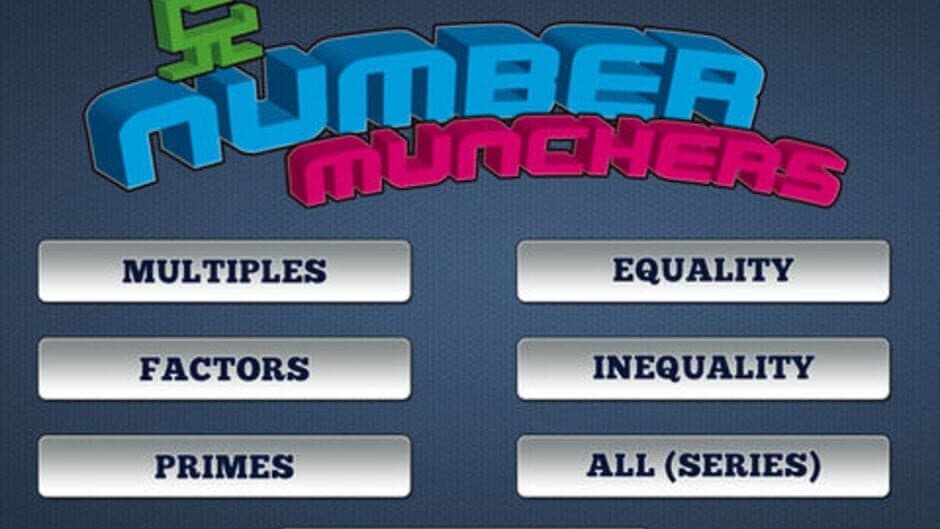 Number Munchers screenshot