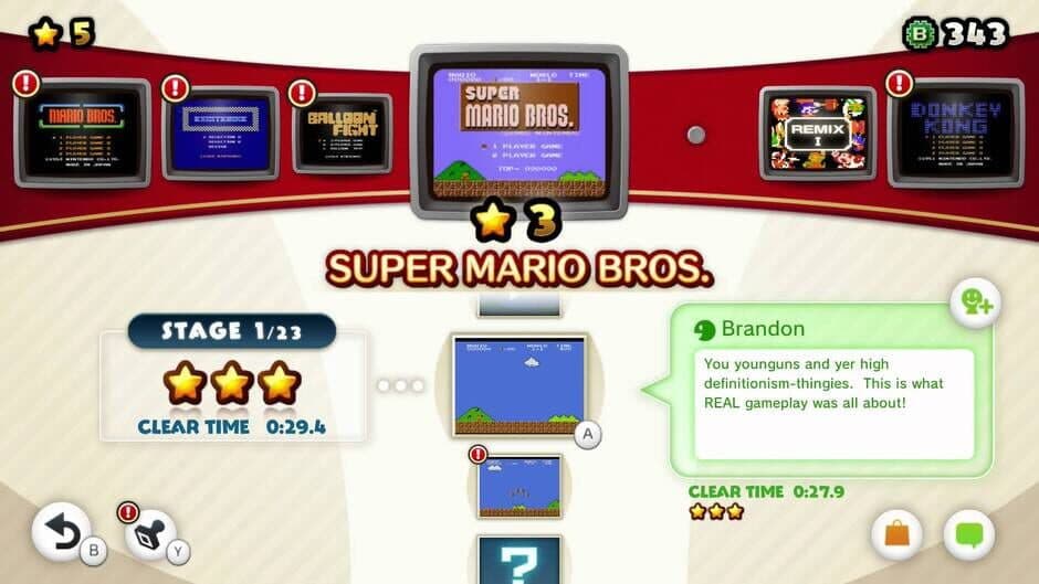 NES Remix screenshot