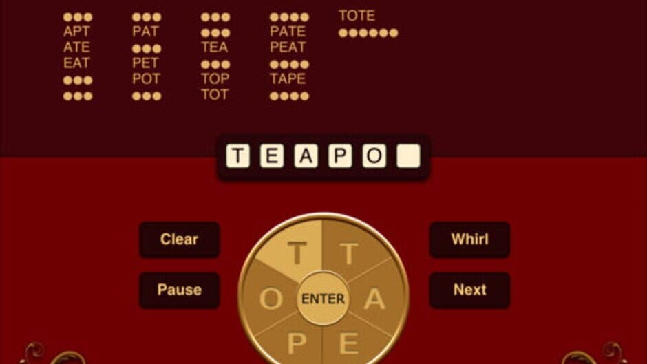 Whirly Word screenshot