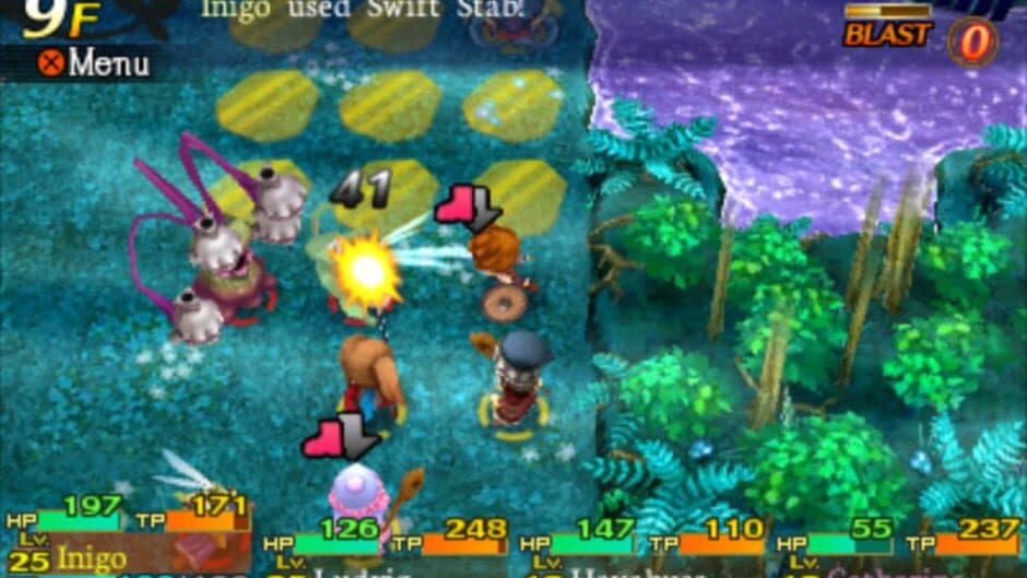 Etrian Mystery Dungeon screenshot