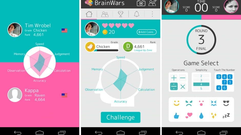 Brain Wars screenshot