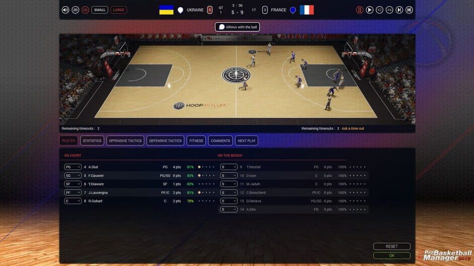 Pro Basketball Manager 2016 screenshot