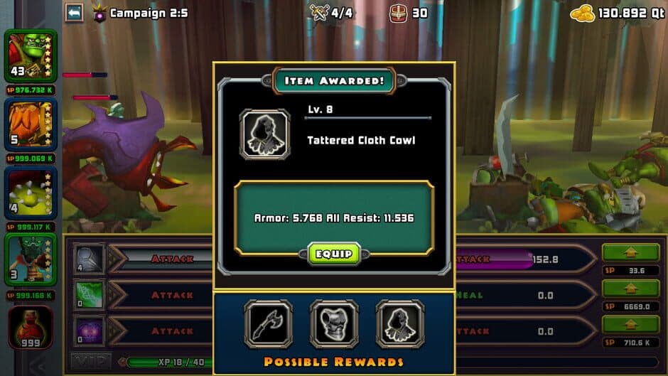 Heroes of Havoc: Idle Adventures screenshot