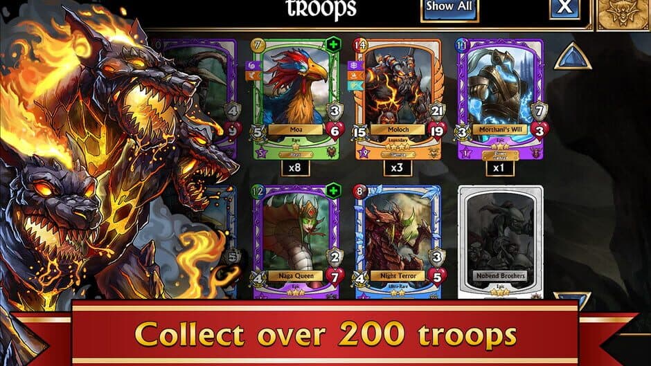 Gems of War screenshot