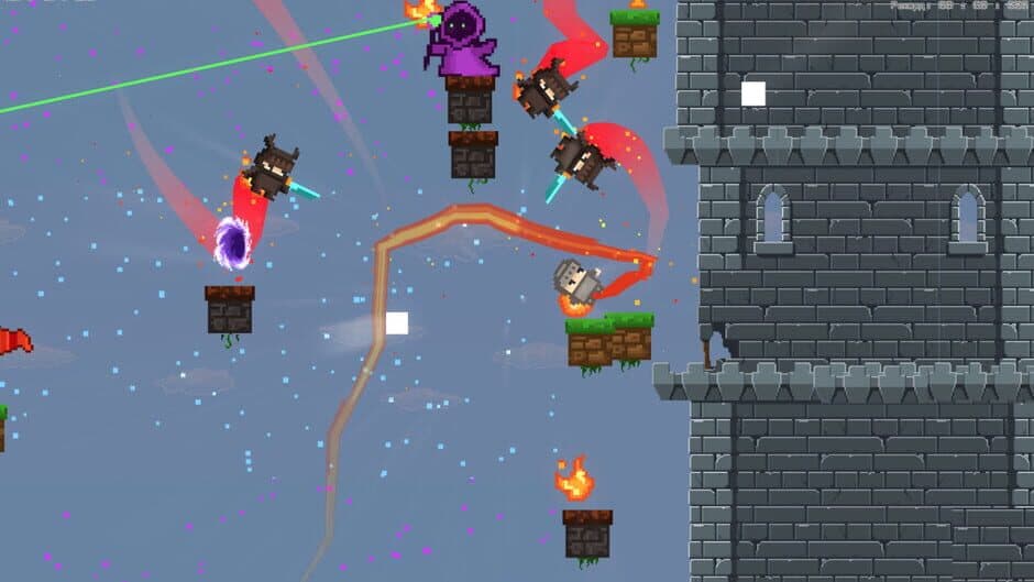 Flaming Pixels screenshot