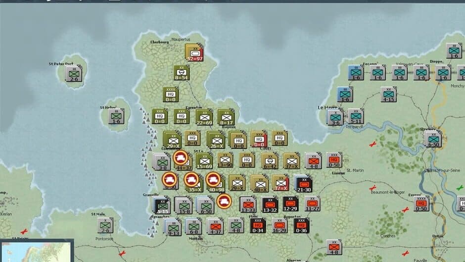 Gary Grigsby's War in the West screenshot