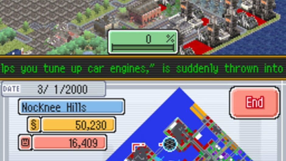 SimCity DS screenshot