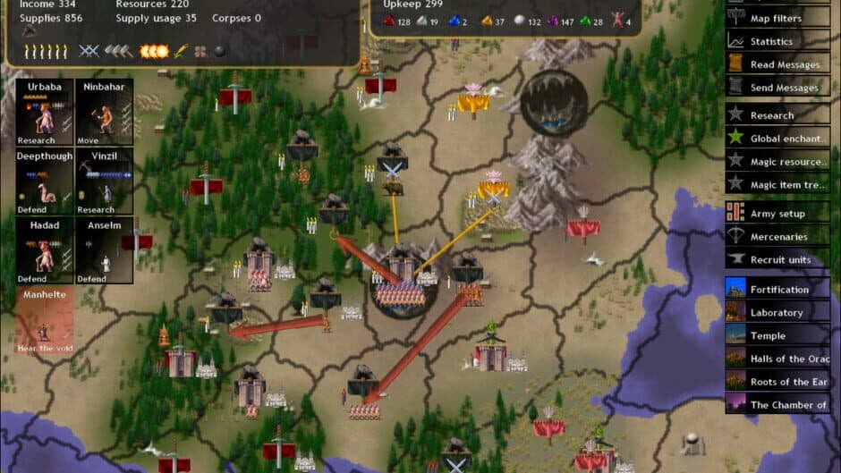 Dominions 4: Thrones of Ascension screenshot