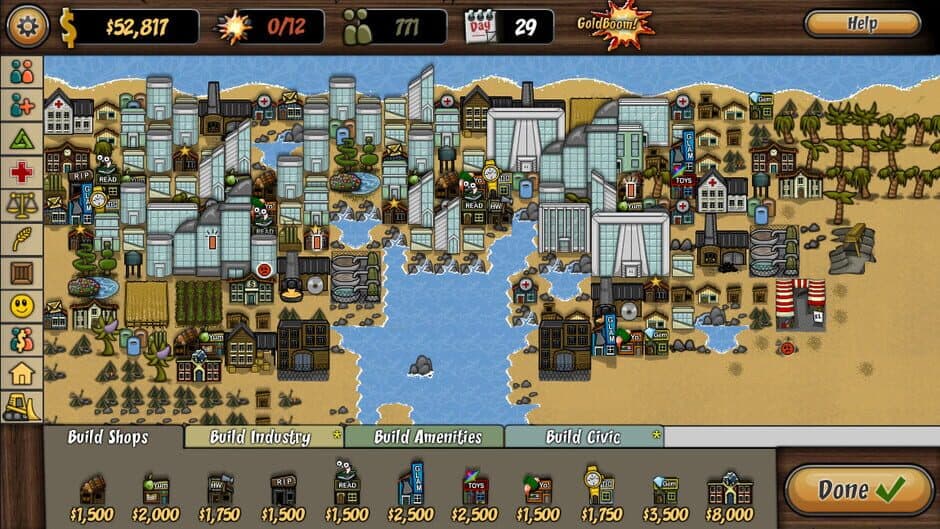 BoomTown! Deluxe screenshot
