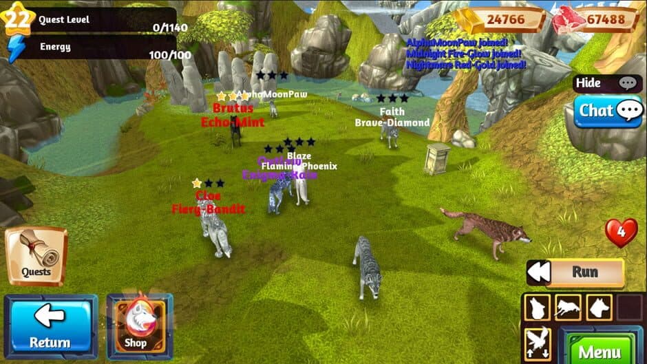 Wolf: The Evolution Story screenshot