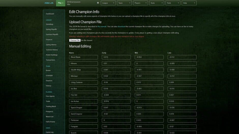 MOBA GM screenshot