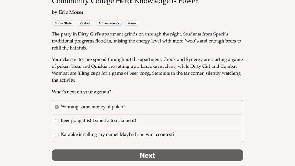 Community College Hero: Knowledge is Power screenshot