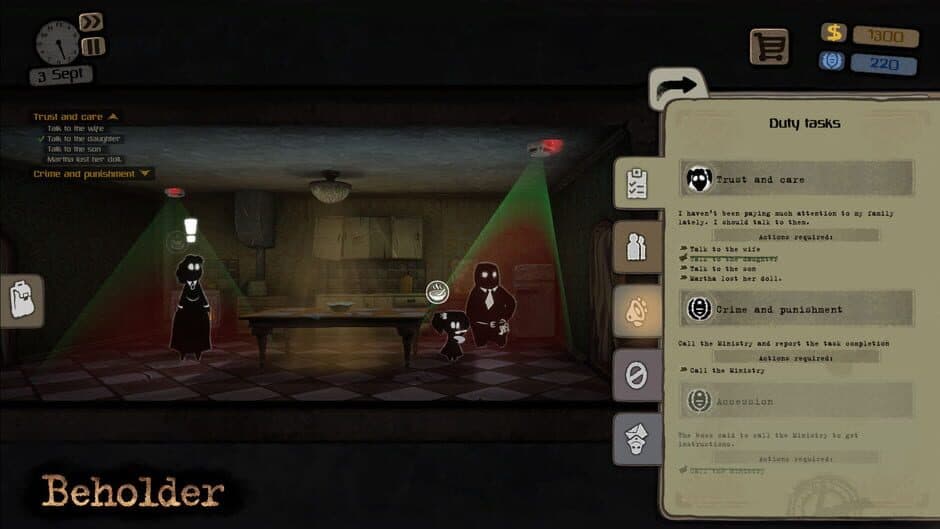 Beholder screenshot