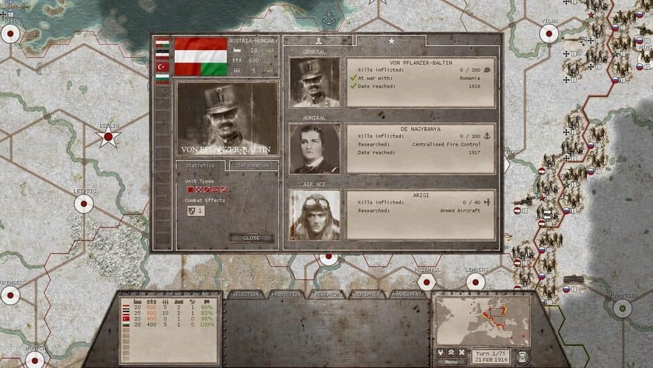 Commander: The Great War screenshot