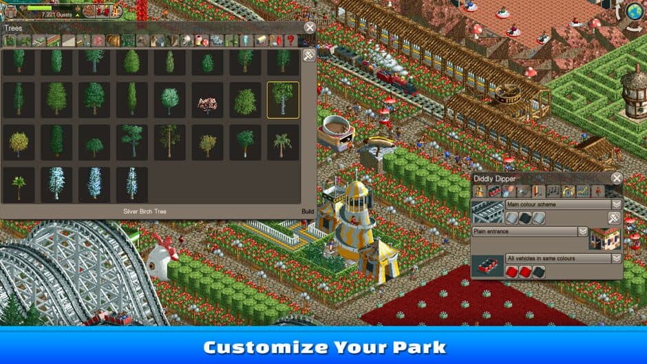 RollerCoaster Tycoon Classic screenshot
