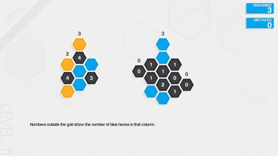 Hexcells screenshot