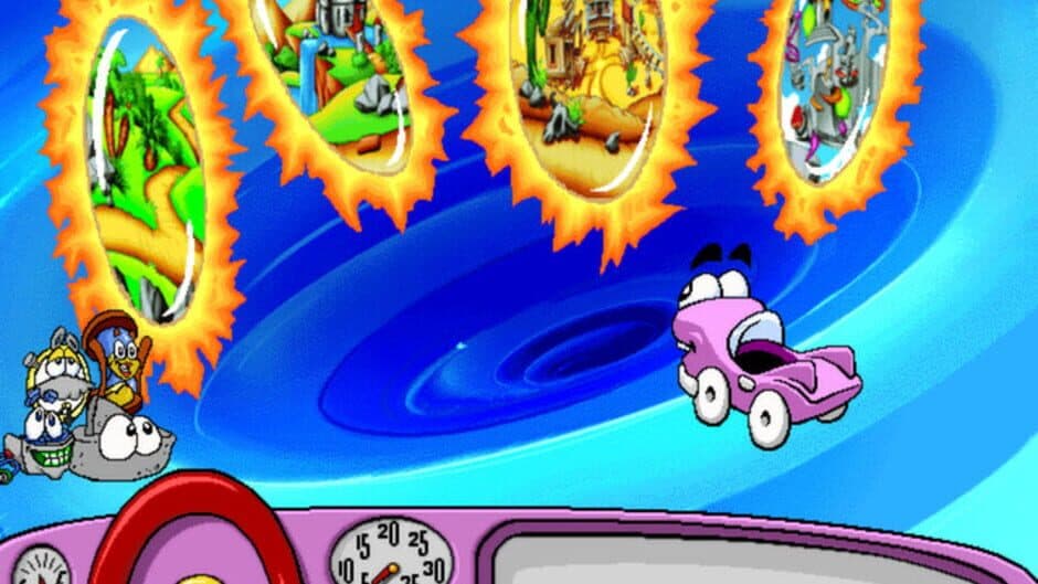 Putt-Putt Travels Through Time screenshot