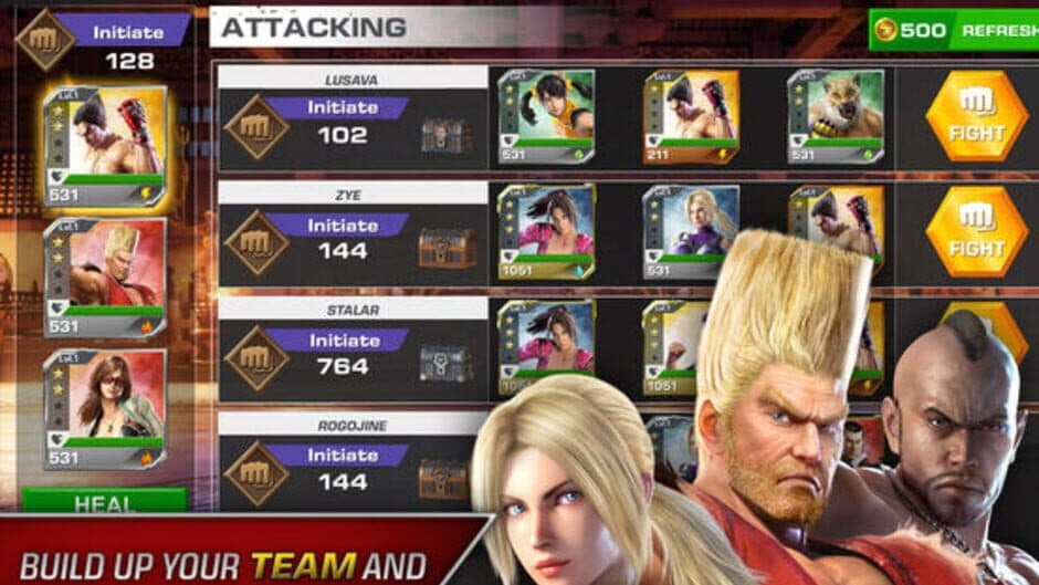 Tekken Mobile screenshot