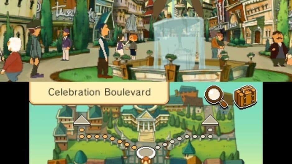 Professor Layton and the Miracle Mask screenshot
