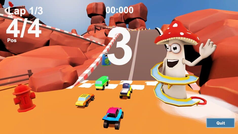 MiniCar Race screenshot