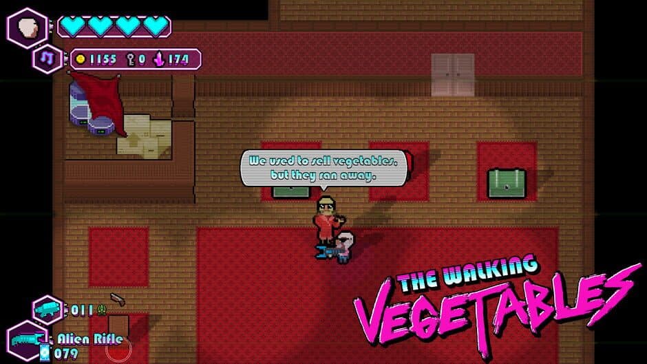 The Walking Vegetables screenshot