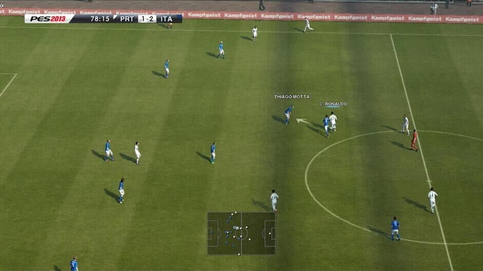 Pro Evolution Soccer 2013 screenshot