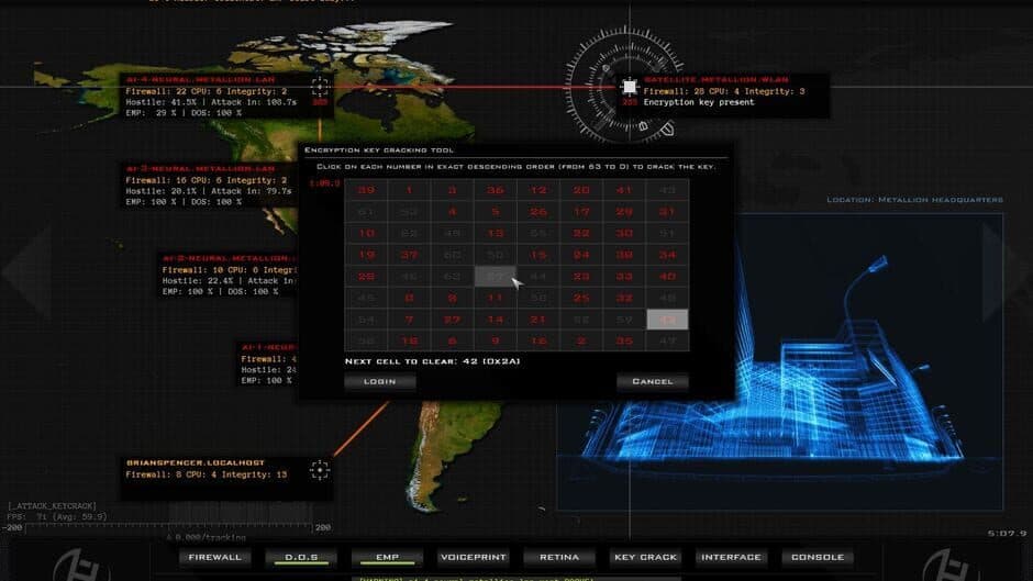 Hacker Evolution Duality screenshot