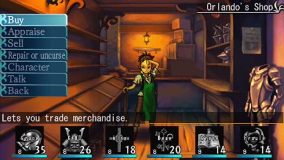 Elminage Original screenshot