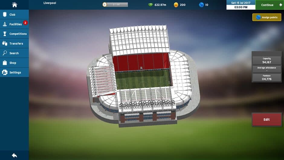 Soccer Manager 2018 screenshot