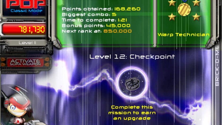 AstroPop Deluxe screenshot
