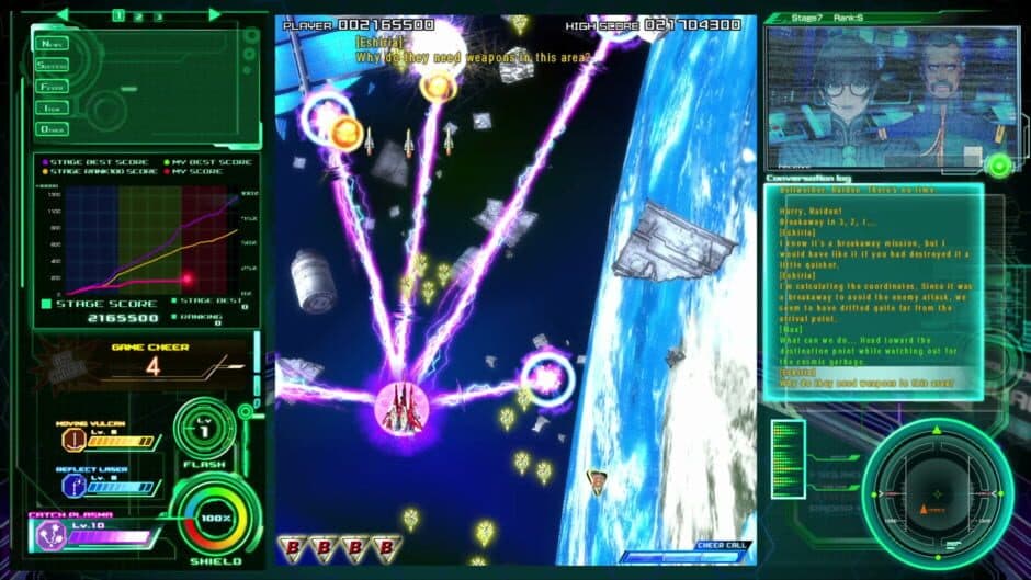 Raiden V screenshot