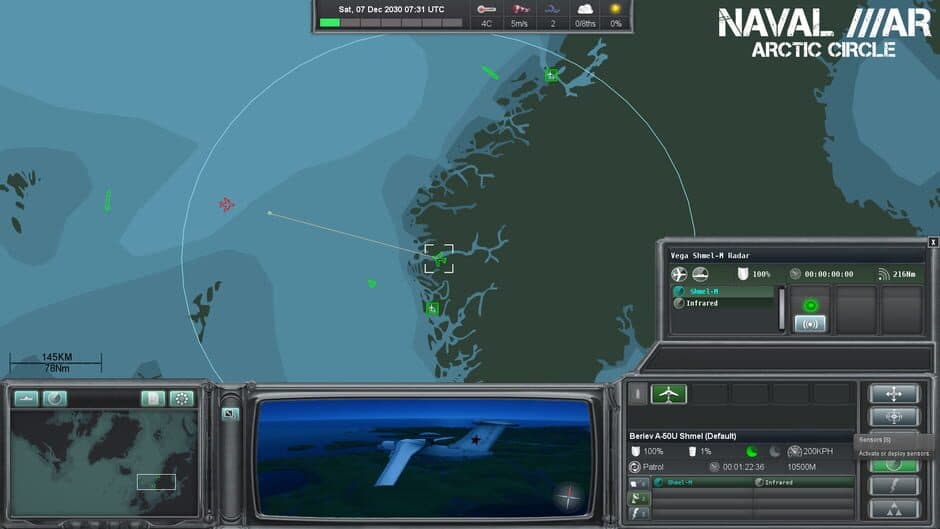Naval War: Arctic Circle screenshot