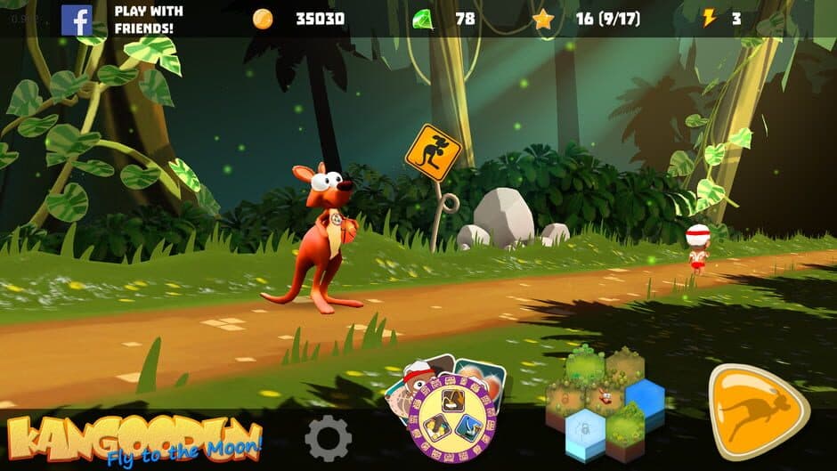 Kangoorun: Fly to the Moon screenshot