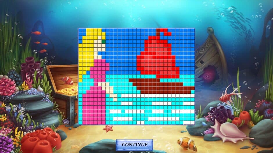 Picross Fairytale: Legend of the Mermaid screenshot