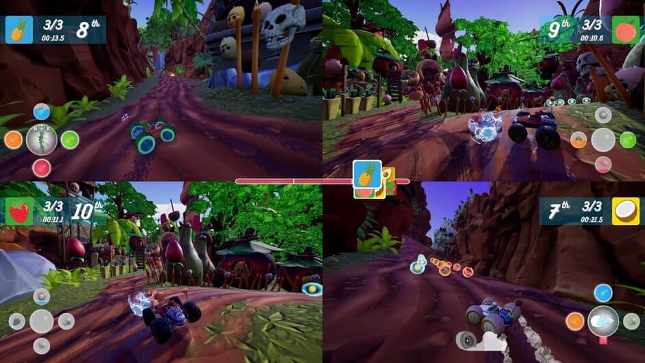 All-Star Fruit Racing screenshot