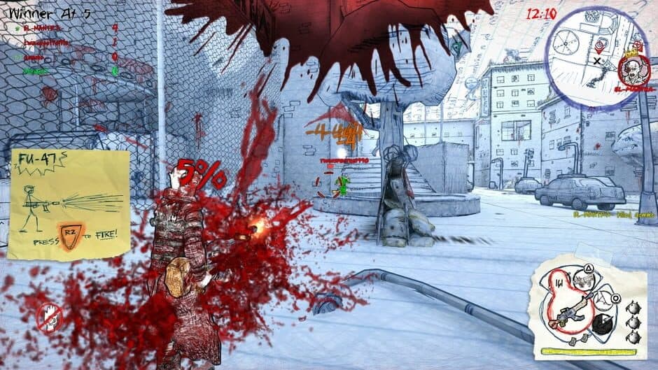 Drawn to Death screenshot
