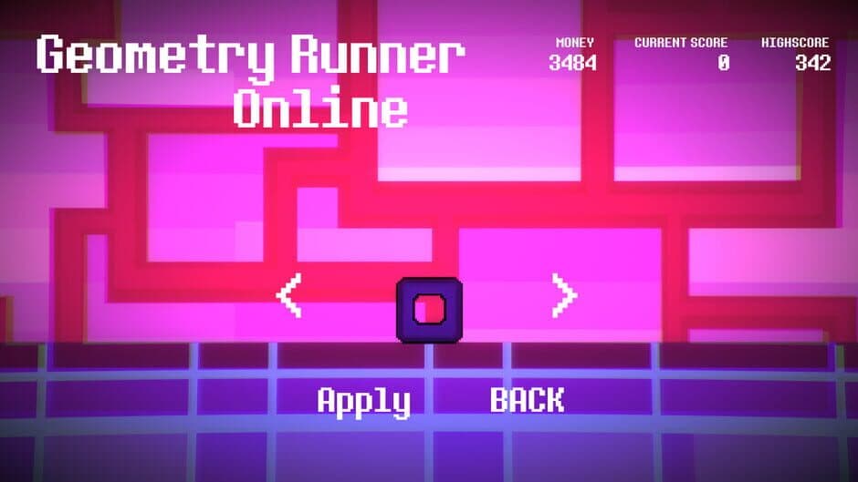 Geometry Runner Online screenshot